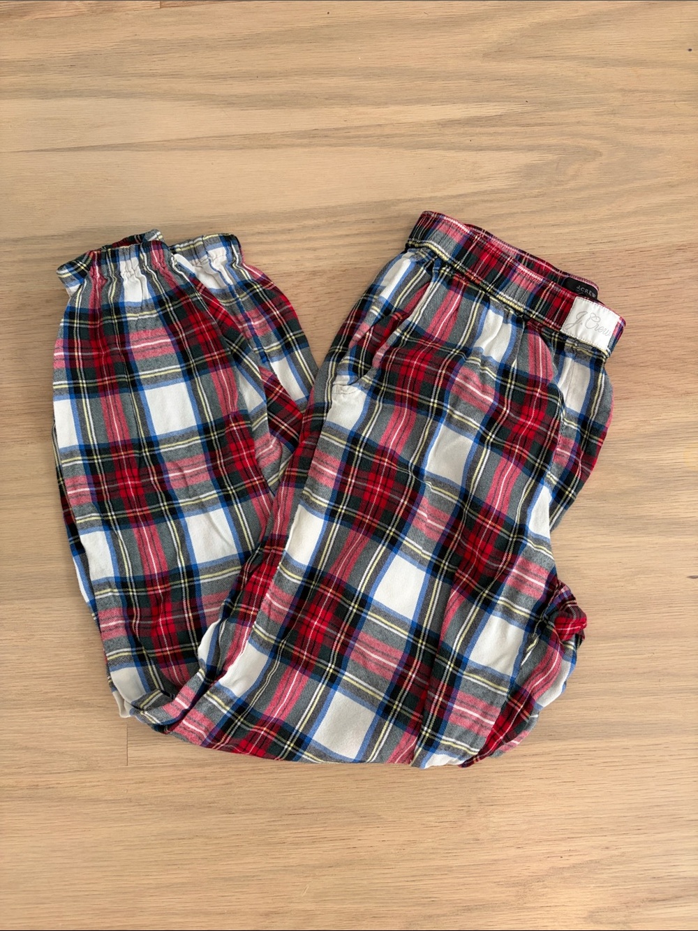 Women’s J.Crew Tartan Cotton blend Pajama Pants w/packets, XXS, GUC